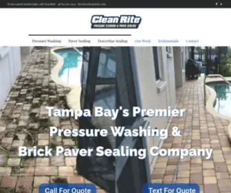 Cleanritepc.com(Pressure Washing Tampa) Screenshot