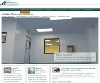 Cleanroomspeti.com(Clean Room Contractor & Manufacturer) Screenshot