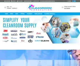 Cleanroomsupplyconnection.com(Cleanroom Connection) Screenshot