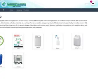 Cleanseitall.com(Cleanse It All) Screenshot