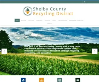 Cleanshelby.org(Shelby County Recycling District) Screenshot