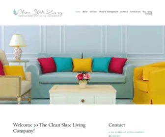 Cleanslatelivingco.com(Clean Slate Living) Screenshot