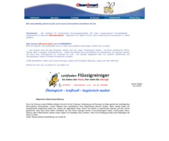 Cleansmart.de(Microfastücher) Screenshot