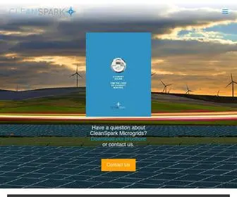 Cleanspark.com(Clean Spark) Screenshot