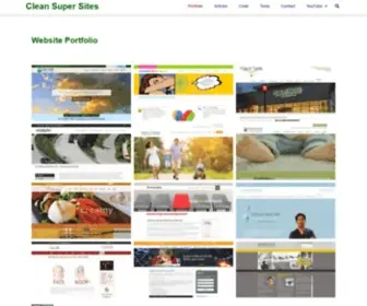 Cleansupersites.com(By John Antonacci) Screenshot