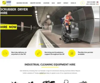 Cleansweephire.co.uk(Industrial Cleaning Equipment Hire & Rental) Screenshot