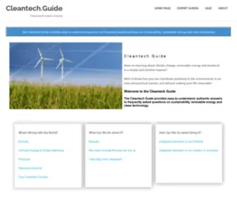 Cleantech.guide(Cleantech Guide) Screenshot