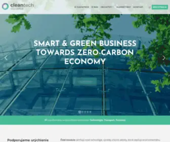 Cleantech.sk(Green Business & Innovation Network) Screenshot