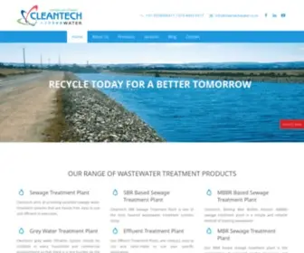 Cleantechwater.co.in(Cleantech) Screenshot