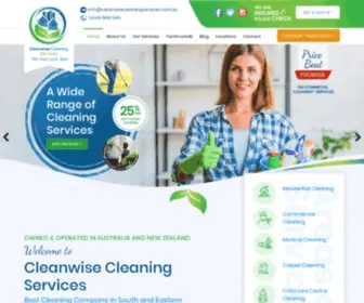 Cleanwisecleaningservices.com.au(Cleanwise Cleaning) Screenshot