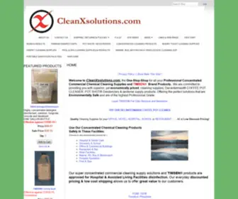 Cleanxsolutions.com(TIMSEN®) Screenshot