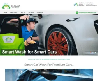 Cleanzcarwash.com(Eco-friendly car washing company- Cleanz Car Wash) Screenshot