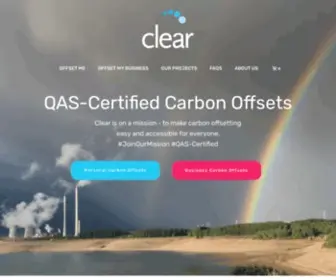Clear-Offset.com(Carbon Experts since 2005 with QAS) Screenshot