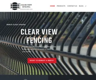 Clear-Viewfencing.co.za(Clear view fence) Screenshot