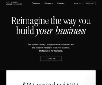 Clear.co(Clearco funds direct) Screenshot