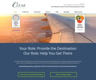 Clear.financial(Fiduciary Financial Advice) Screenshot