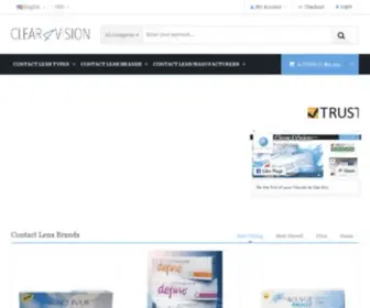 Clear4Vision.com(Contact lens) Screenshot