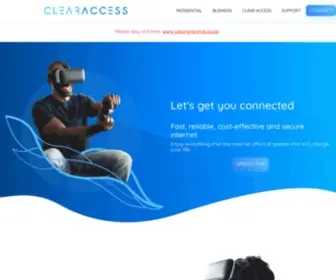 Clearaccess.co.za(Clear Access) Screenshot