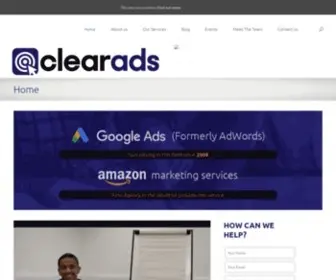 Clearads.co.uk(Homepage Update) Screenshot