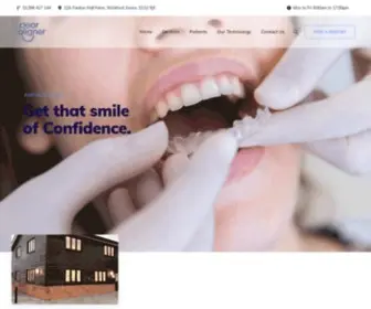 Clearaligner.co.uk(The Service Behind a Million Smiles) Screenshot