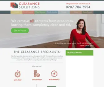 Clearancesolutionsltd.co.uk(Clearance Solutions) Screenshot