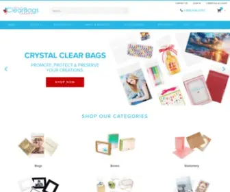 Clearbags.ca(Crystal Clear Bags Canada) Screenshot