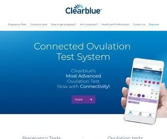 Clearblue.com(Pregnancy Tests) Screenshot