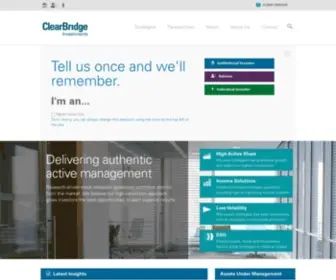 Clearbridge.com(ClearBridge Investments) Screenshot