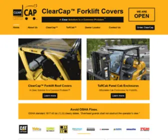 Clearcap.com(Forklift Covers) Screenshot