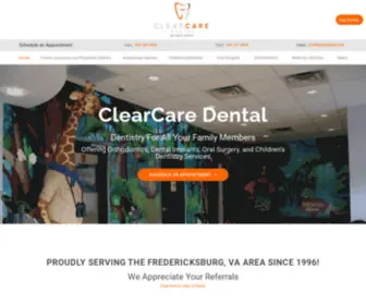 Clearcaredental.com(Clearcaredental) Screenshot