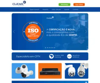 ClearcFtv.com.br(Clear CFTV) Screenshot
