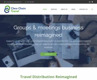 Clearchaintravel.com(Clear Chain Travel) Screenshot
