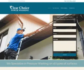 Clearchoicepowerwashing.com(Power Washing) Screenshot