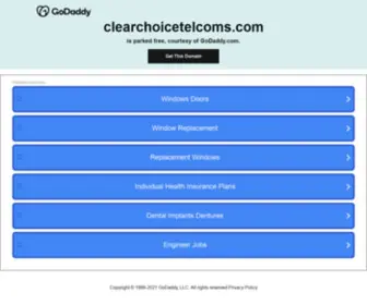 Clearchoicetelcoms.com(Clearchoicetelcoms) Screenshot