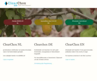 Clearchox.com(Clear Chain Chocolate) Screenshot