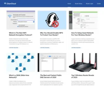 Clearclouddns.com(ClearCloud) Screenshot