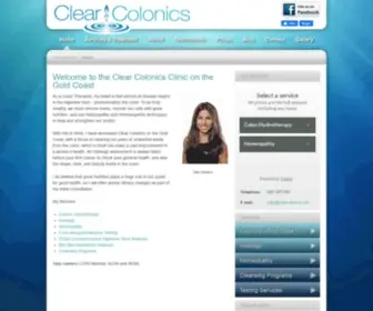 Clearcolonics.com(Clear Colonics) Screenshot