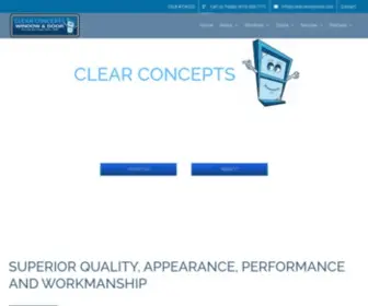 Clearconceptssd.com(Clear Concepts Window & Door in San Diego) Screenshot