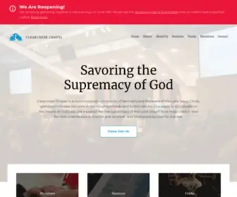 Clearcreekchapel.com(CLEARCREEKCHAPEL) Screenshot