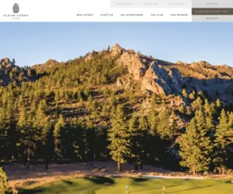 Clearcreektahoe.com(Clear Creek Tahoe) Screenshot