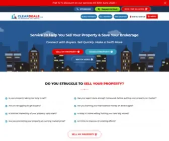Cleardeals.co.in(cleardeals) Screenshot