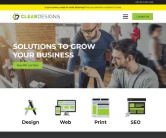 Cleardesigns.ie(Printing, SEO, Web & Graphic Design Services) Screenshot