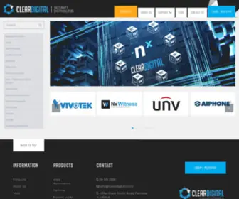 Cleardigital.co.nz(Clear Digital) Screenshot