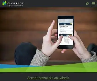 Clearent.com(Credit Card Payment Processing Company) Screenshot