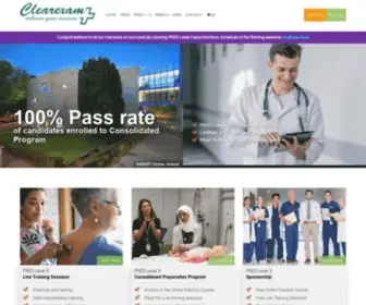 Clearexam.ie(PRES Level 3) Screenshot