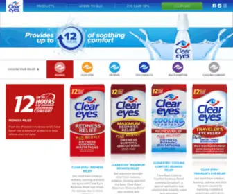 Cleareyes.com(Clear Eyes) Screenshot