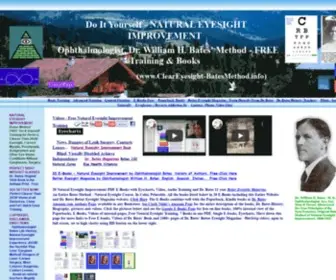 Cleareyesight.info(NATURAL EYESIGHT IMPROVEMENT) Screenshot