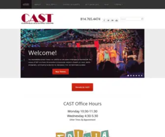 Clearfieldarts.org(Clearfield Arts Studio Theatre) Screenshot