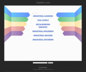 Clearflex.com(clearflex) Screenshot