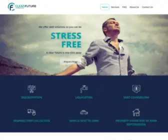 Clearfuture.co.za(Clear Future has more than 35 years' experience combined and) Screenshot